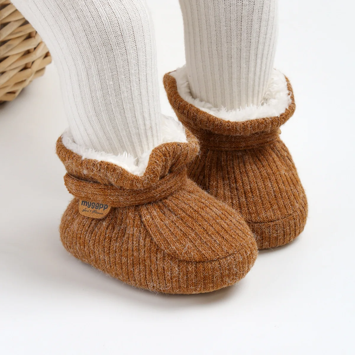 Fluffy Ribbed Slippers | Various Colours - Image 11