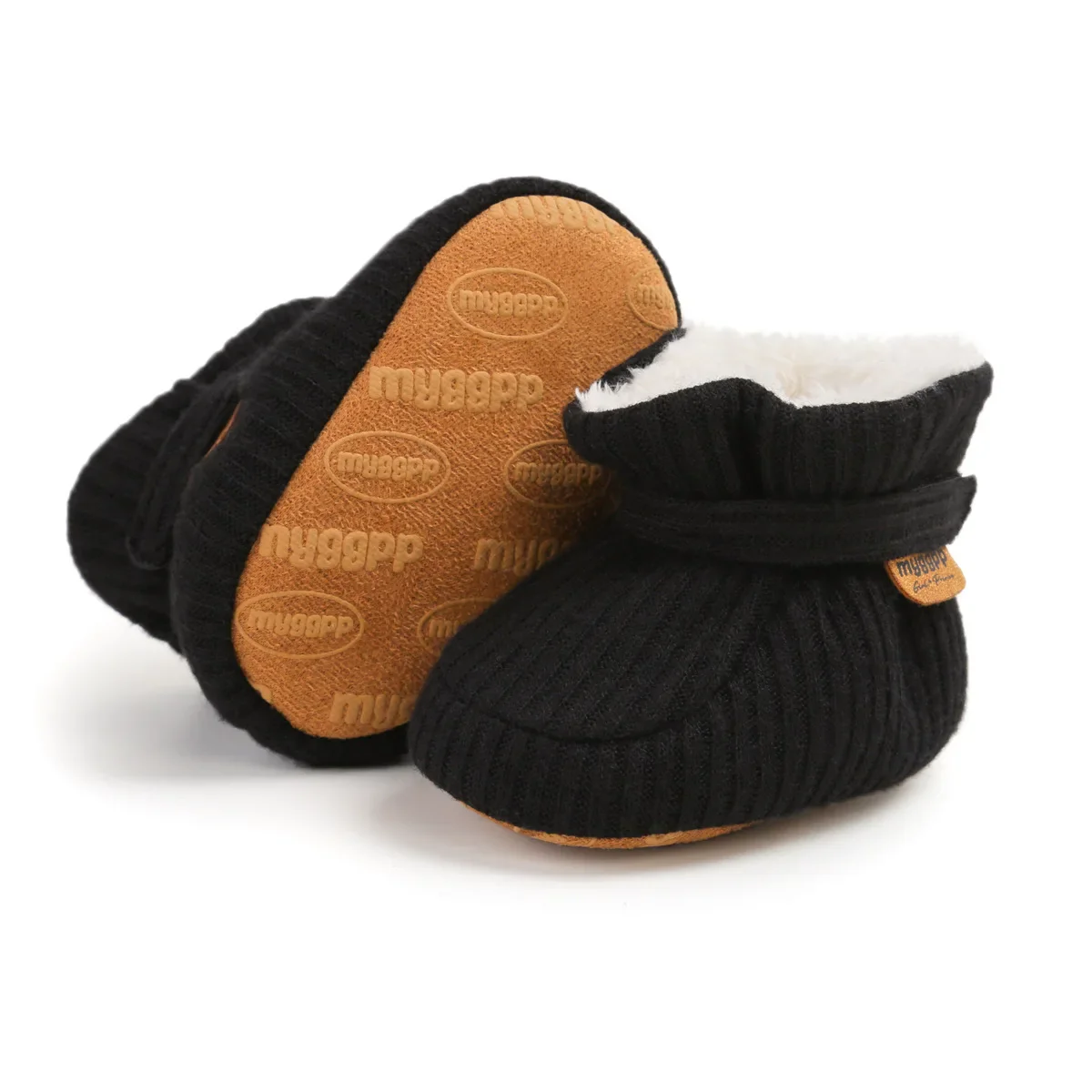Fluffy Ribbed Slippers | Various Colours - Image 5