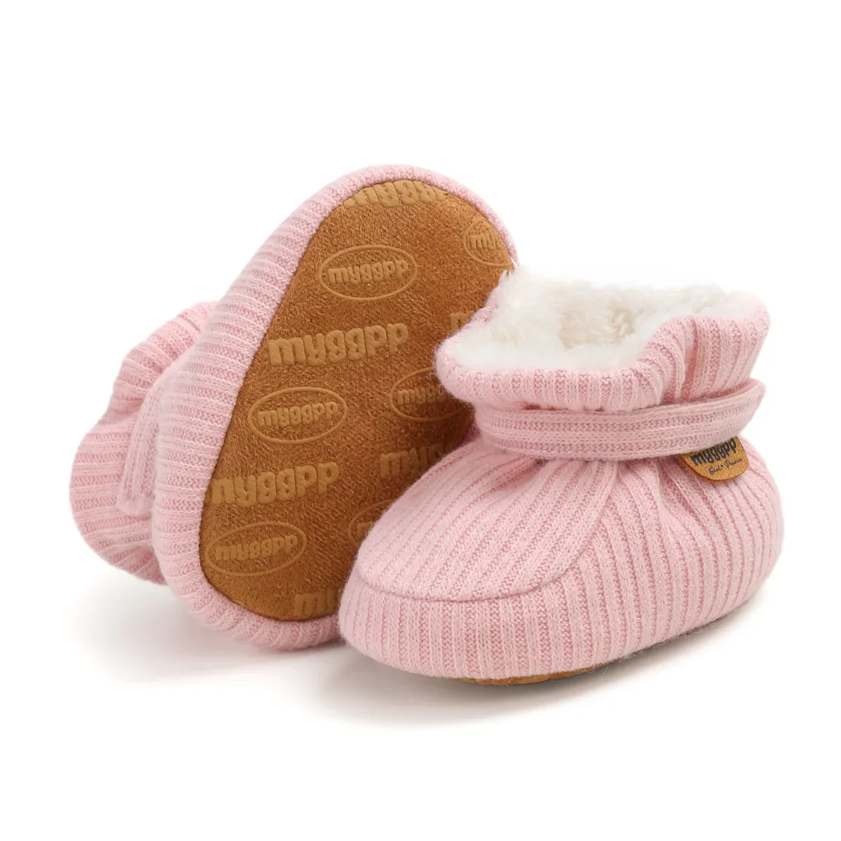 Fluffy Ribbed Slippers | Various Colours - Image 6