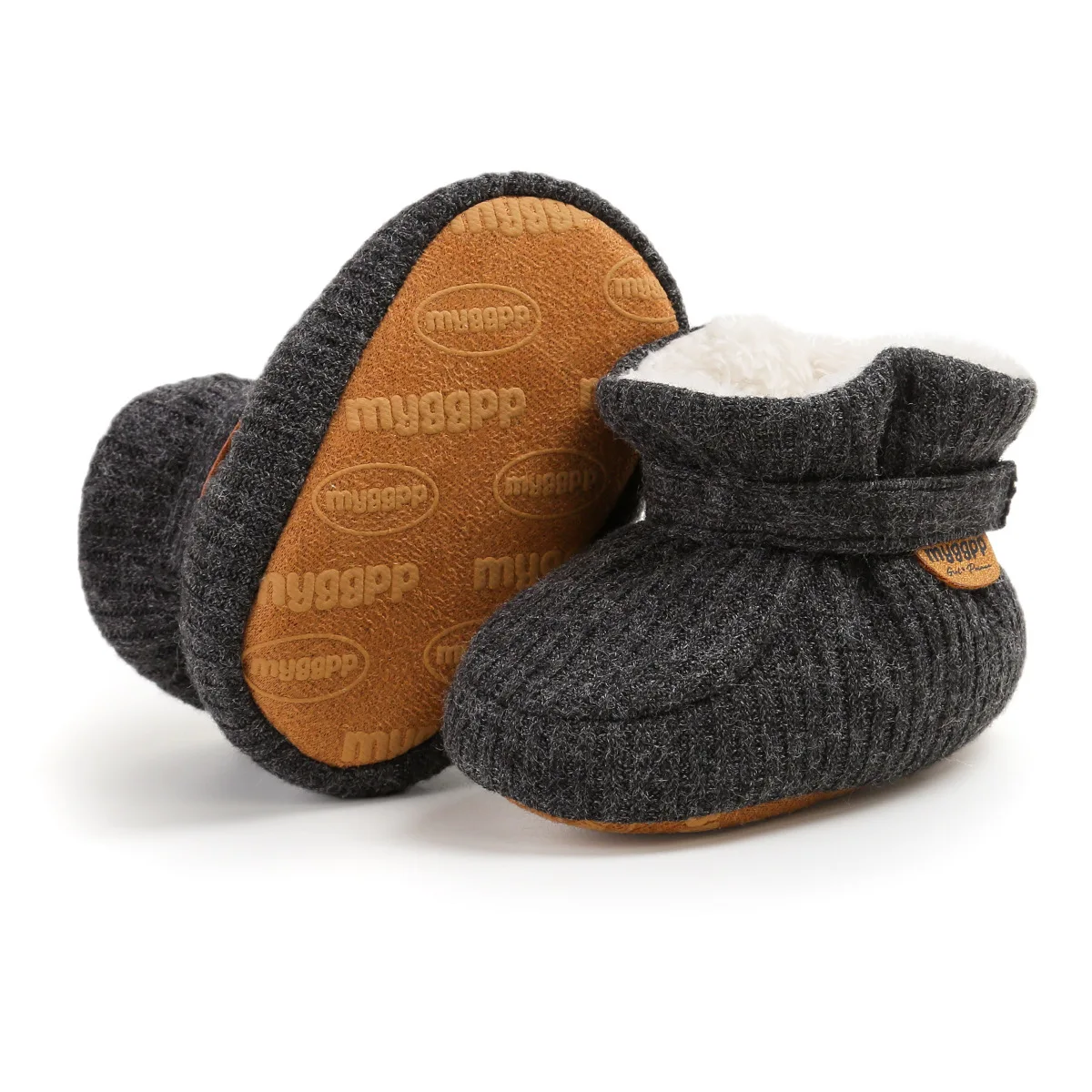 Fluffy Ribbed Slippers | Various Colours - Image 7