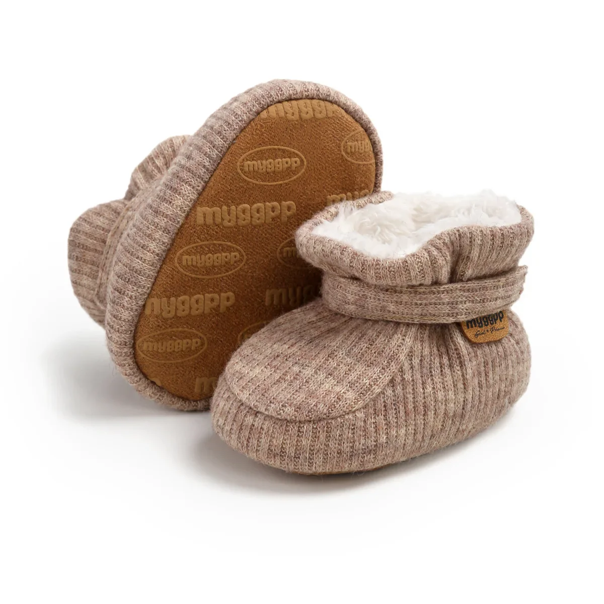 Fluffy Ribbed Slippers | Various Colours - Image 8