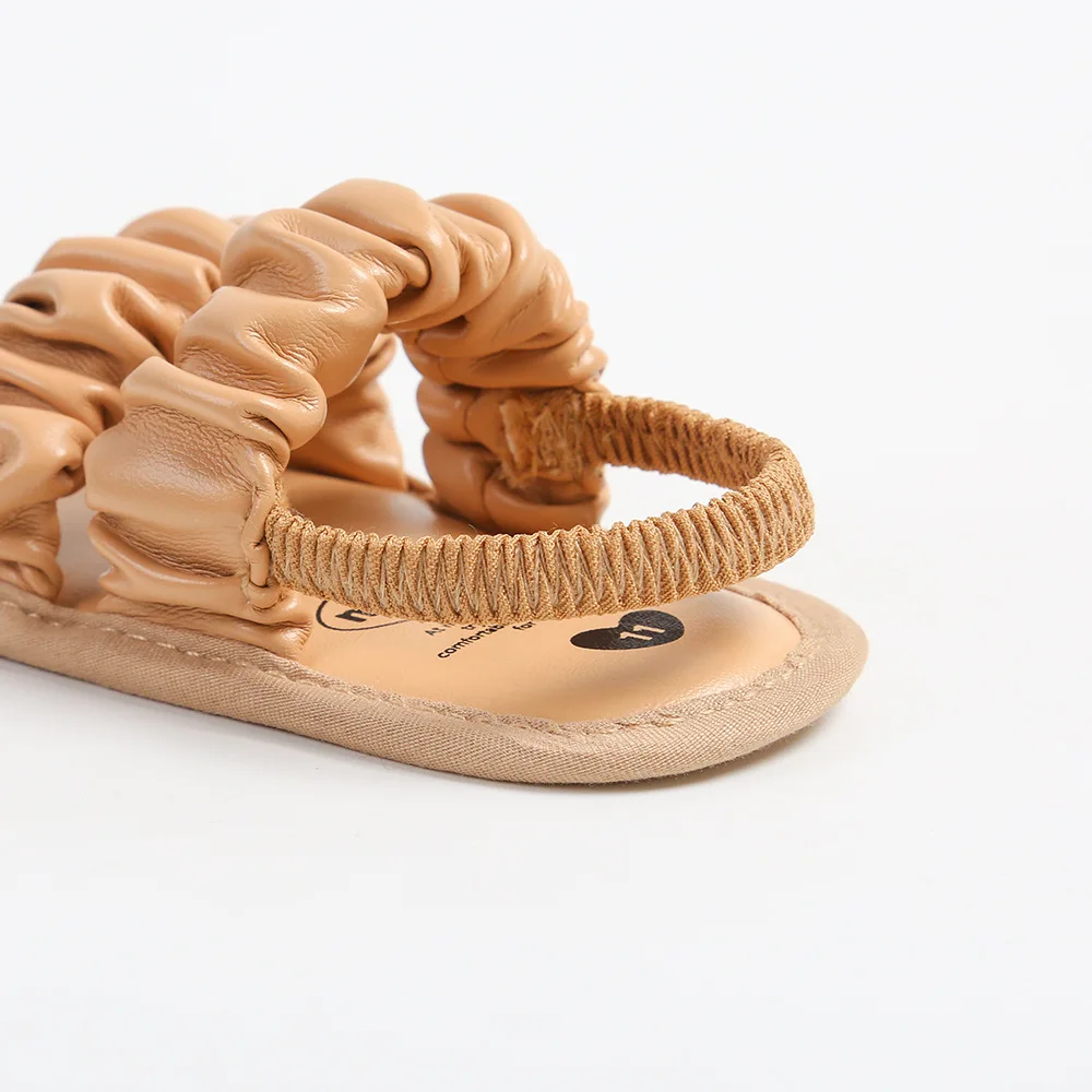 Scrunch Strap Sandals | Various Colours - Image 4