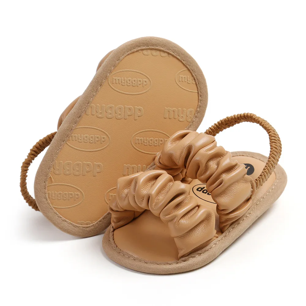Scrunch Strap Sandals | Various Colours - Image 6