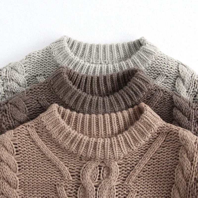 Cable Knit Jumper | 3 Colours - Image 2