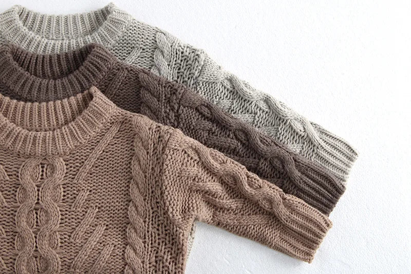 Cable Knit Jumper | 3 Colours - Image 5
