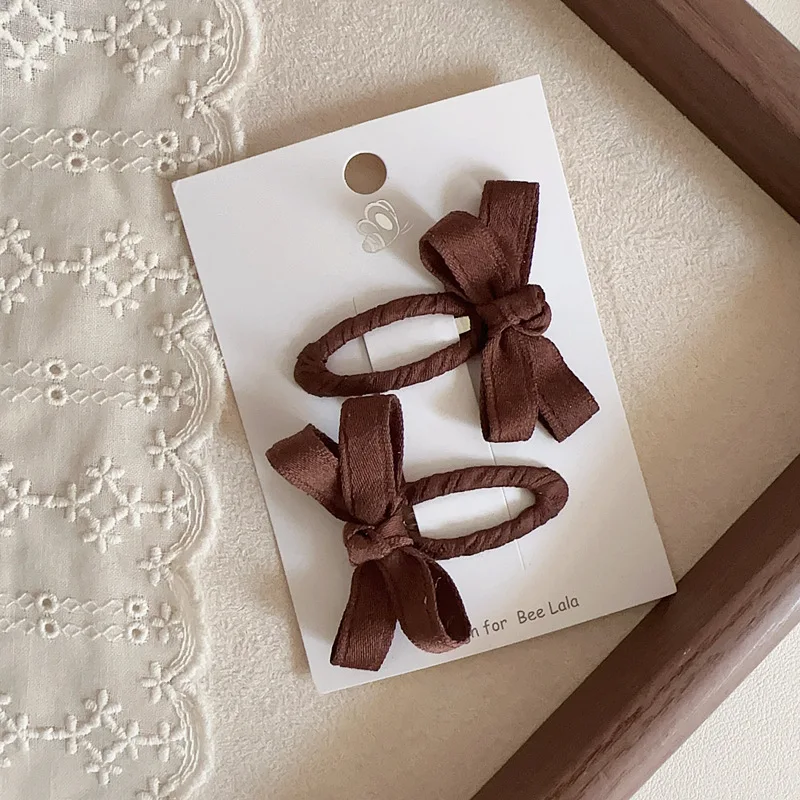 2pc Bow Hair Clip - Image 4