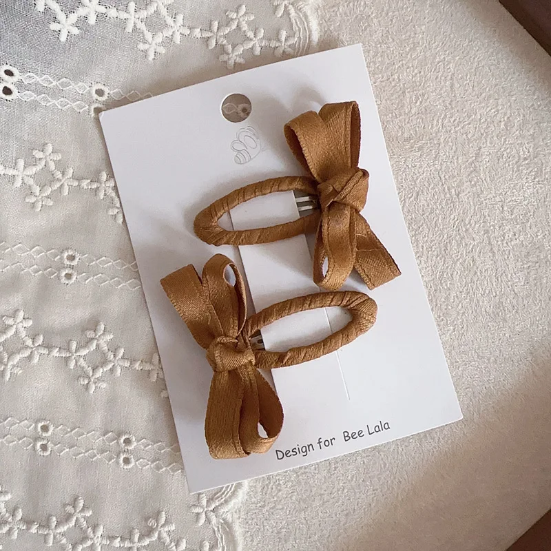 2pc Bow Hair Clip - Image 6