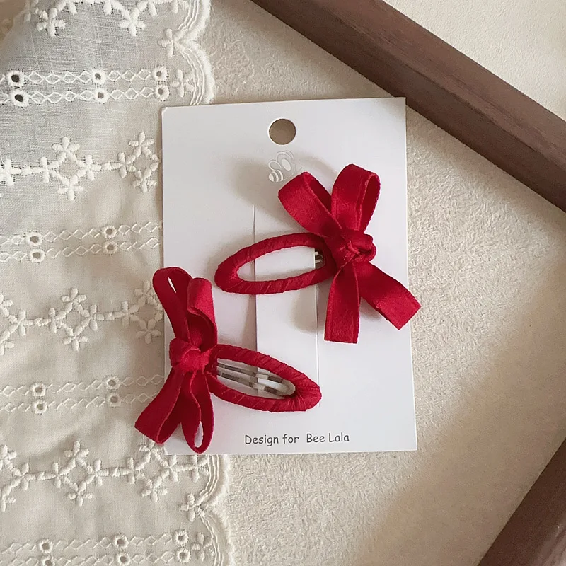 2pc Bow Hair Clip - Image 9