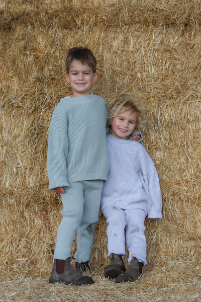 All Fenix - Mini Rib Knit Pants | Sage - Image 3