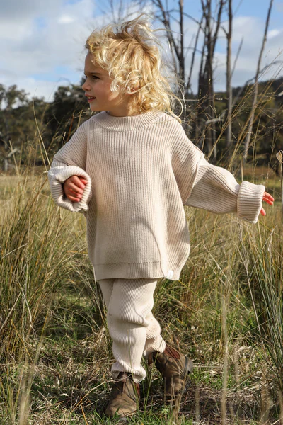 All Fenix - Mini Rib Knit Pants | Clay - Image 5