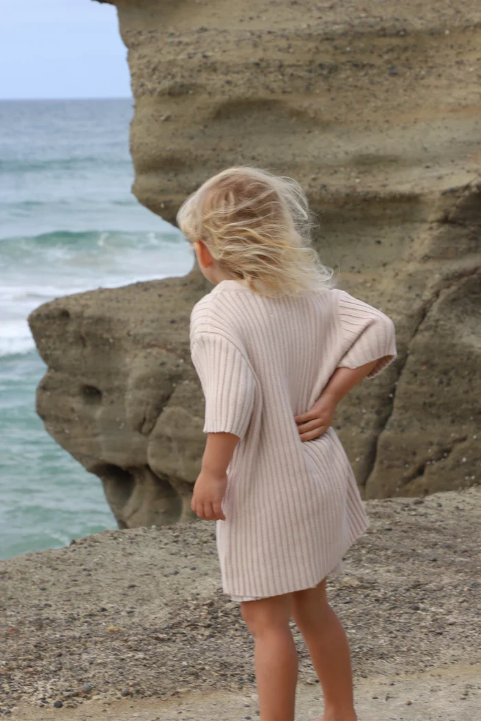 All Fenix - Mini Rib Knit Tee | Shell - Image 5