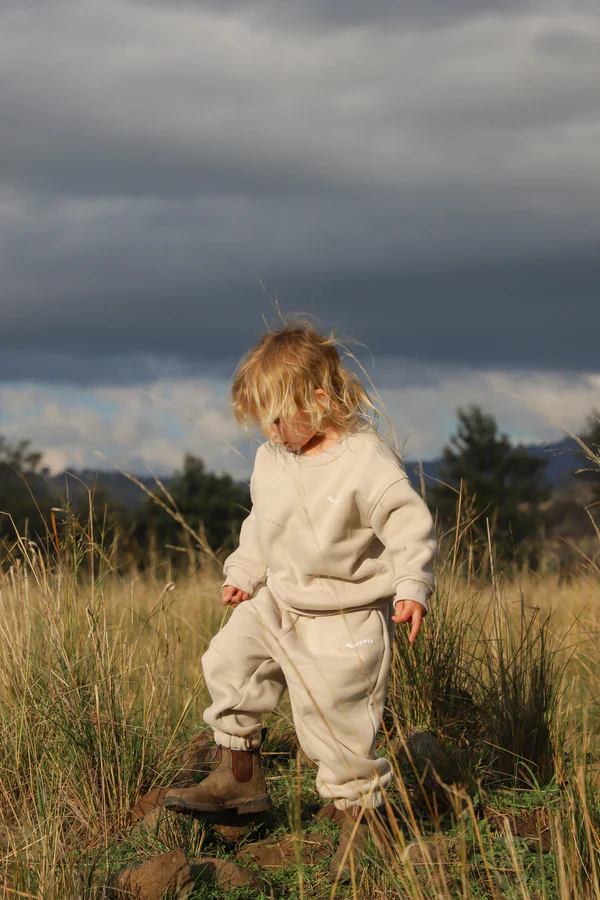 All Fenix - Mini Waves Crew Jumper | Stone - Image 3