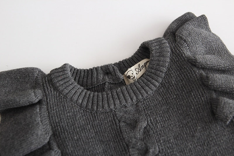 Anastacia Winter Dress | Charcoal - Image 3