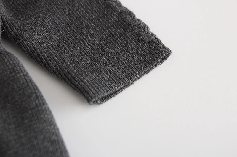 Anastacia Winter Dress | Charcoal - Image 5
