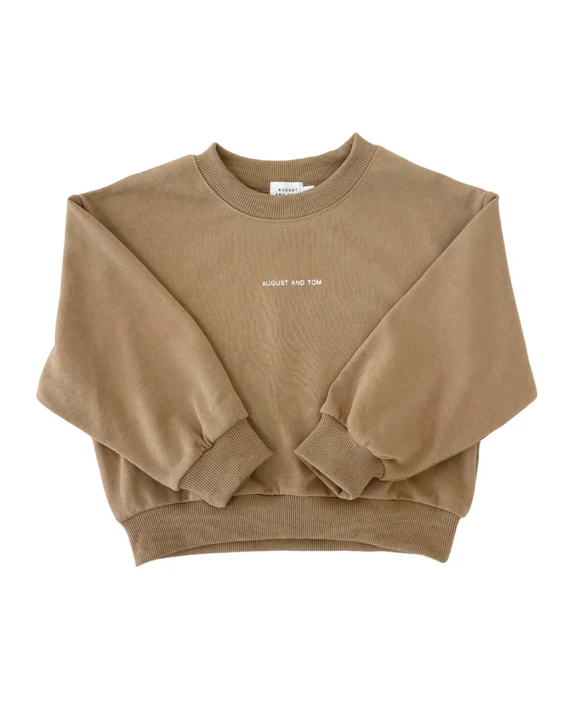 August & Tom - Sweat Crew | Caramel