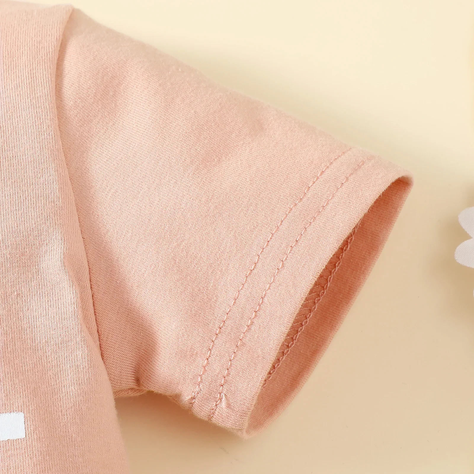 Auntie's Bestie Short Set | Peach - Image 3