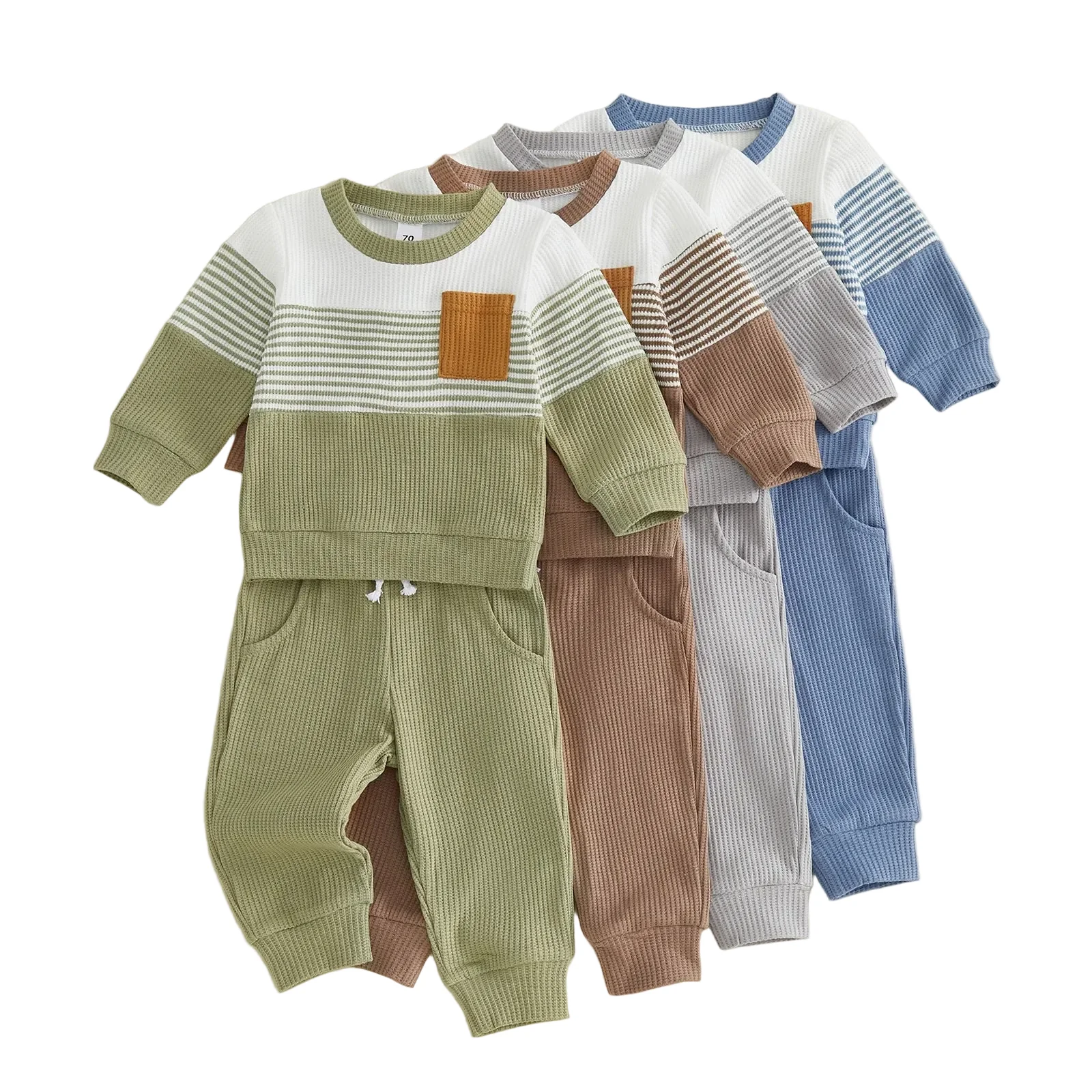 Stripe Pocket Set | Green - Image 3