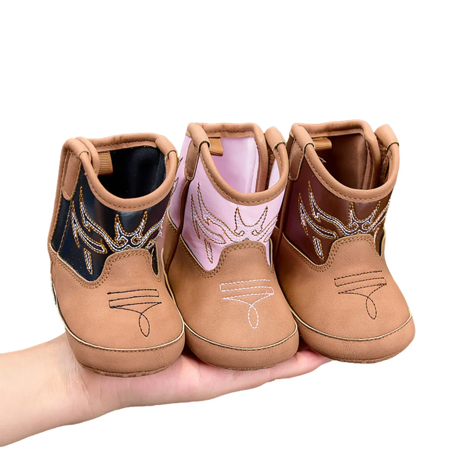 Blaze Western Boots | Pink - Image 3