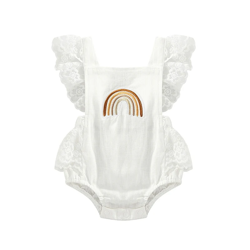 Lacey Rainbow Romper