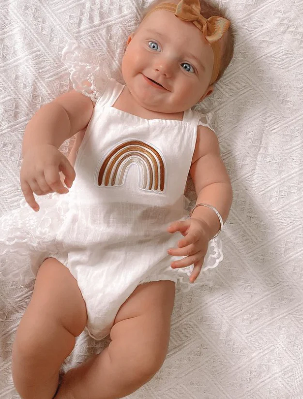 Lacey Rainbow Romper - Image 2
