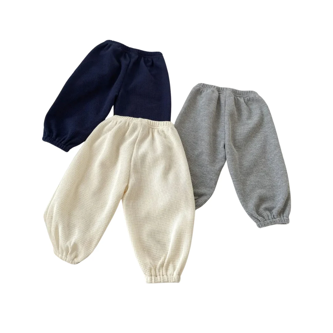 Happy Waffle Trackies | Grey - Image 3