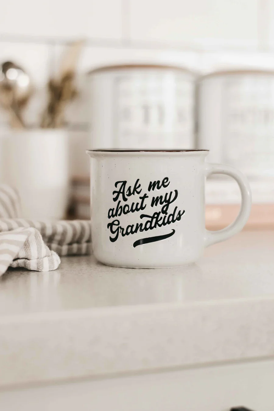 Bencer & Hazelnut - Ask Me About My Grandkids Mug - Image 2