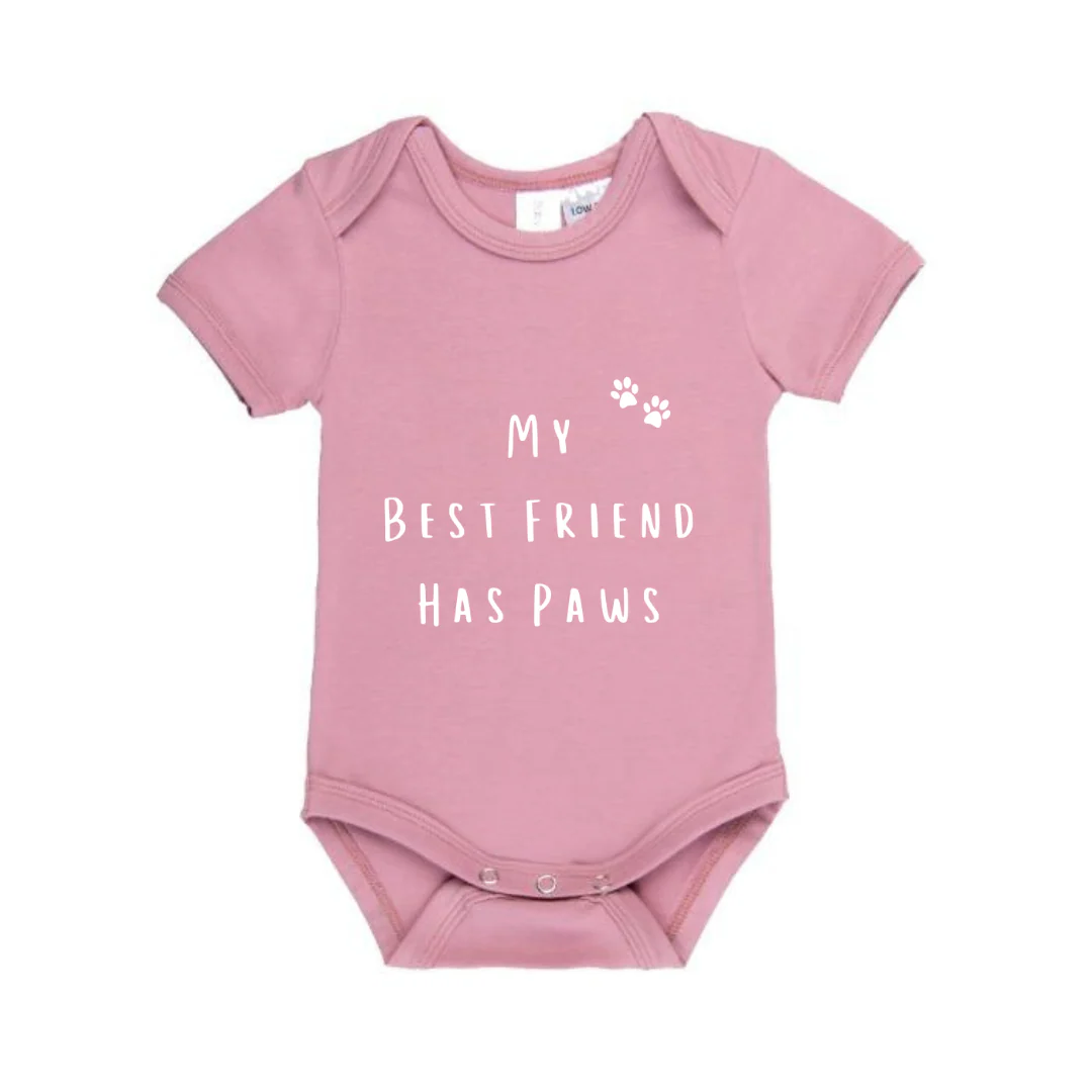 MLW By Design - Best Friend Has Paws Bodysuit | Various Colours - Image 3