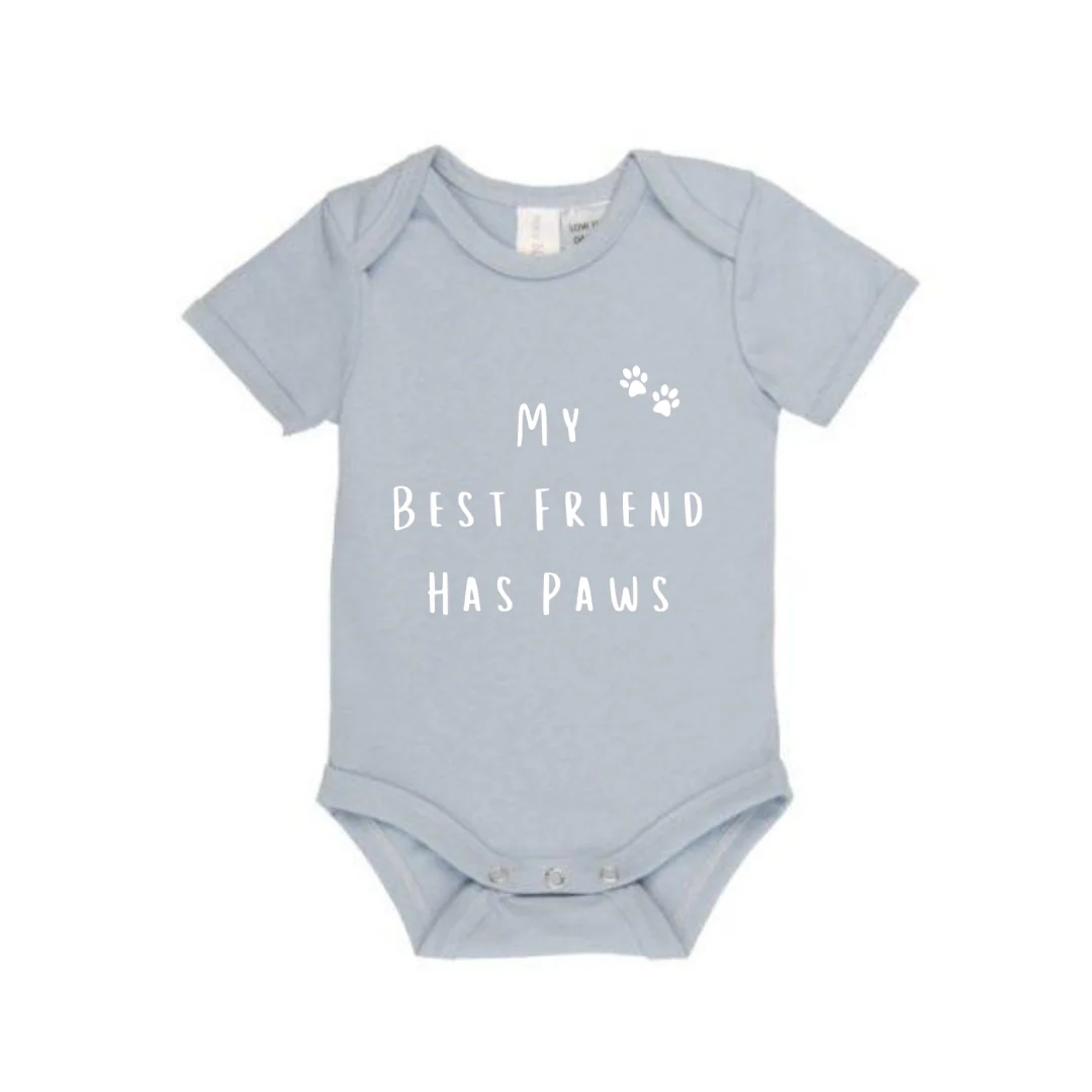 MLW By Design - Best Friend Has Paws Bodysuit | Various Colours - Image 7