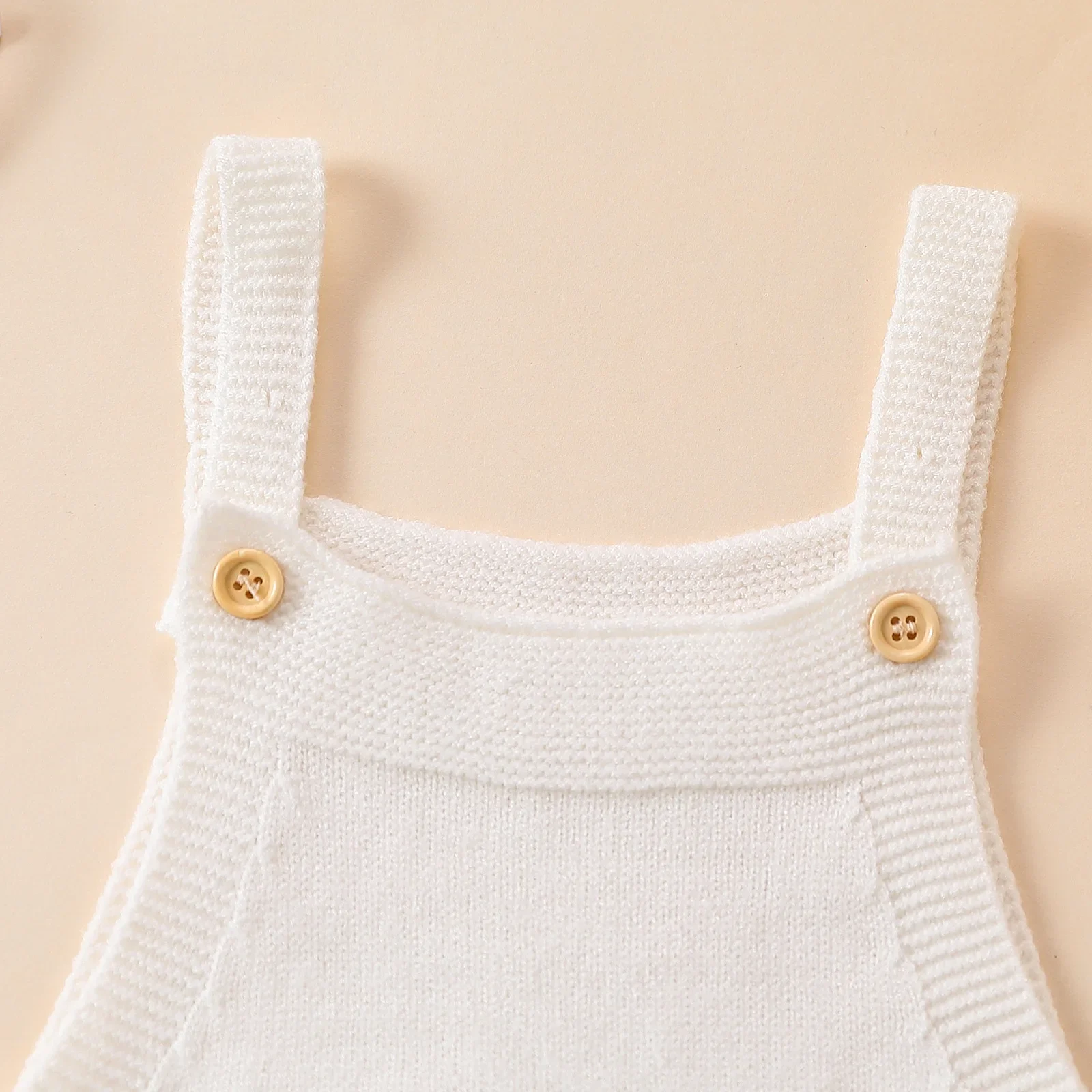 Birthday Knit Frilly Romper - Image 3