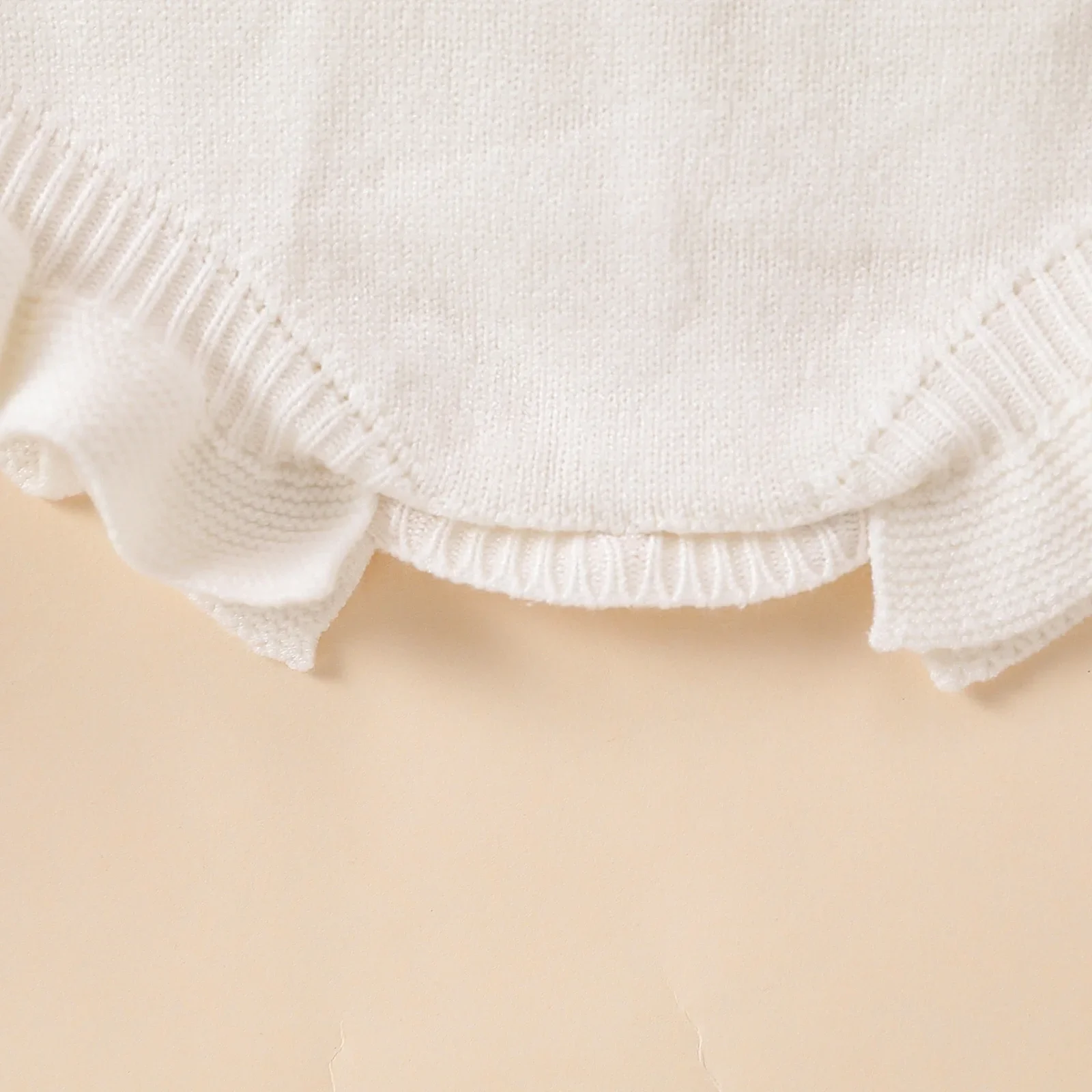 Birthday Knit Frilly Romper - Image 4