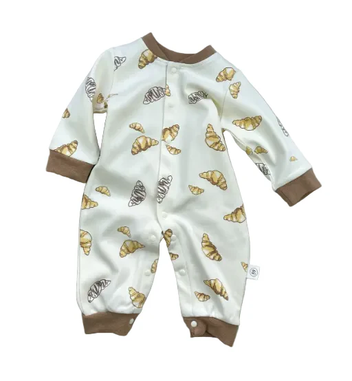 Snap Front Snuggle Romper | Various Patterns - Image 4