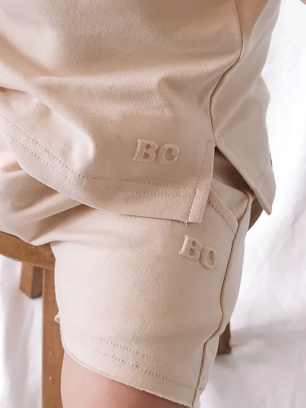 Breezy Co. - Signature Harem Shorts| Sand - Image 2