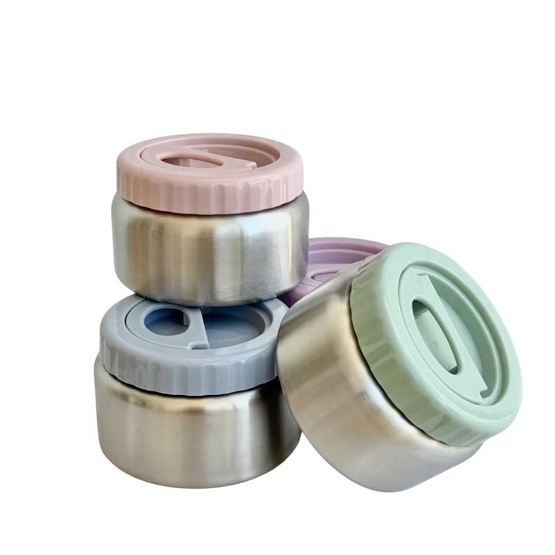 CMC Gold - Stainless Steel Food Jar | Various Colours