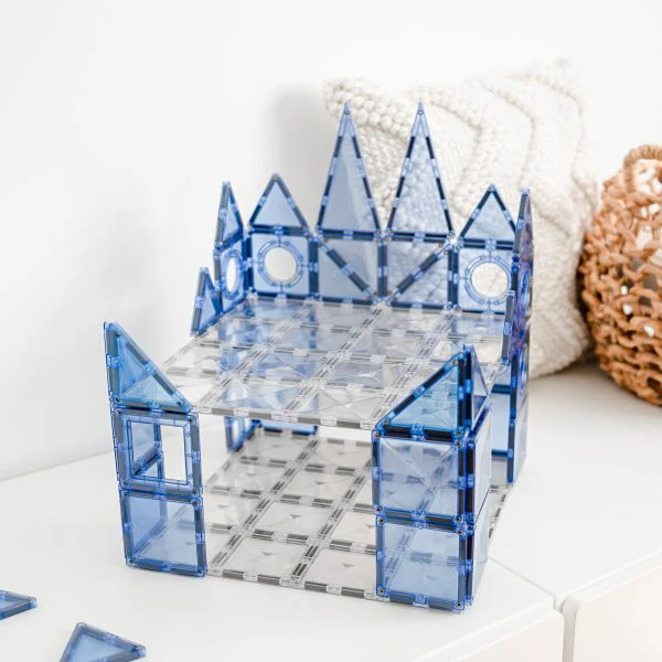 Connetix Tiles - 2 Piece Clear Base Plate Pack - Image 2