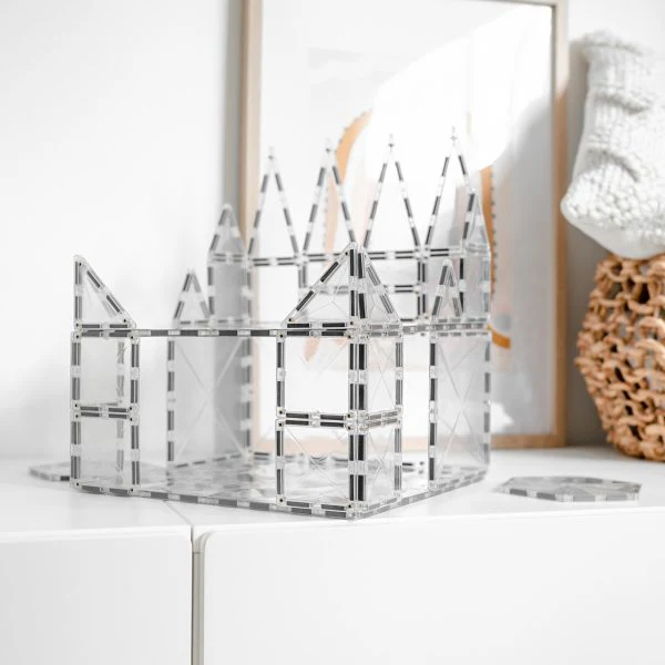 Connetix Tiles - 2 Piece Clear Base Plate Pack - Image 4