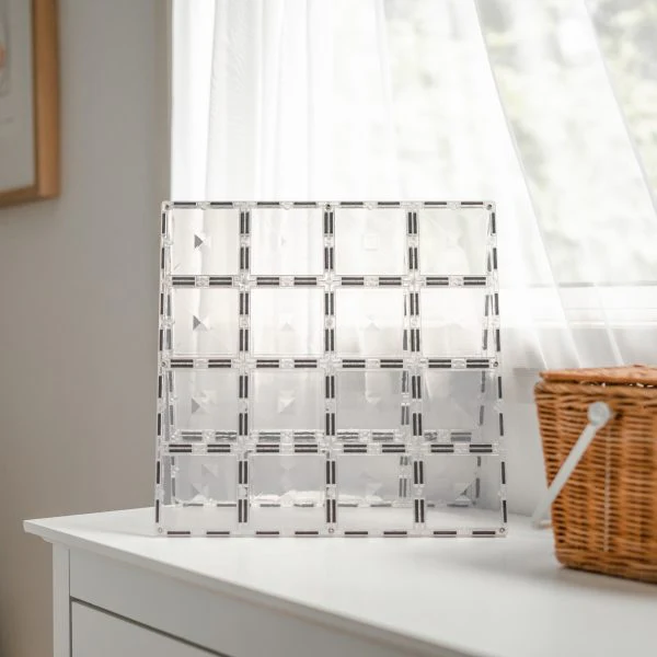 Connetix Tiles - 2 Piece Clear Base Plate Pack - Image 5