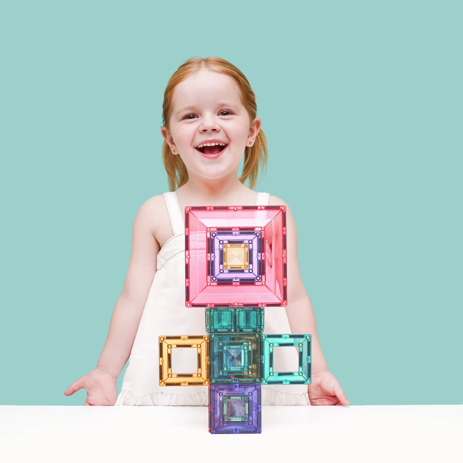 Connetix Tiles - 48 Piece Pastel Portal Pack - Image 4