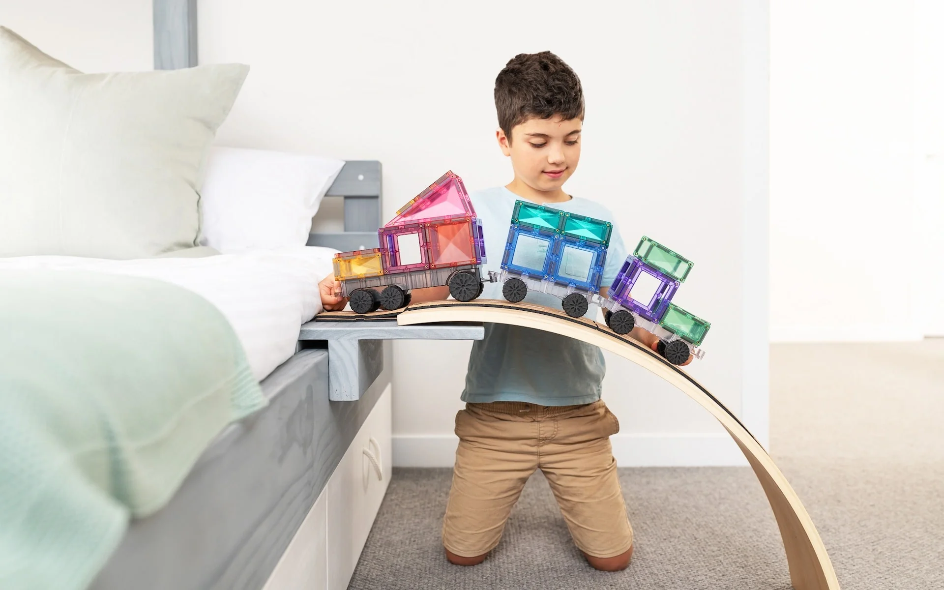 Connetix Tiles - 50 piece Pastel Transport Pack - Image 3