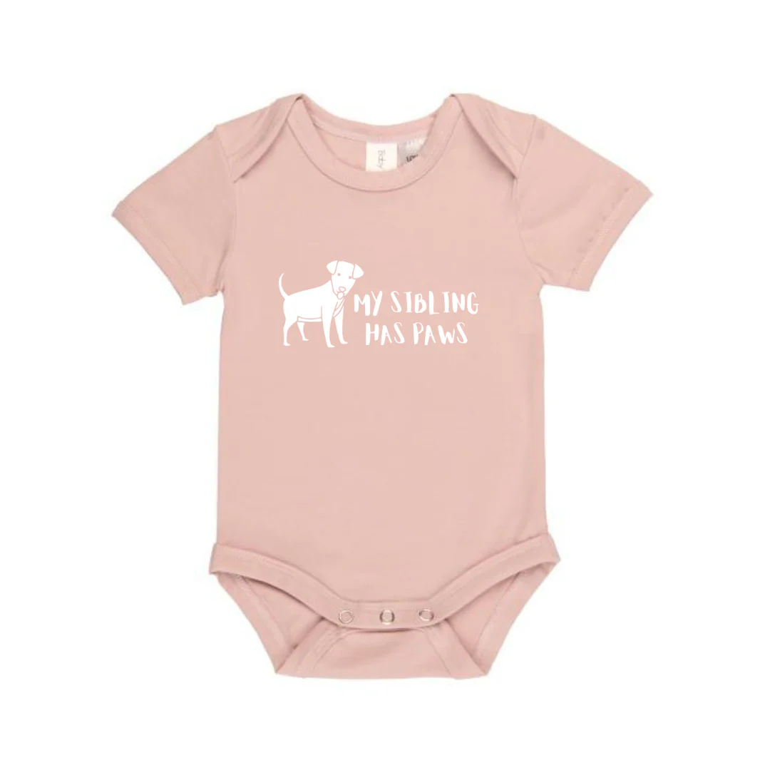 MLW By Design - Sibling Has Paws Bodysuit | Various Colours - Image 4