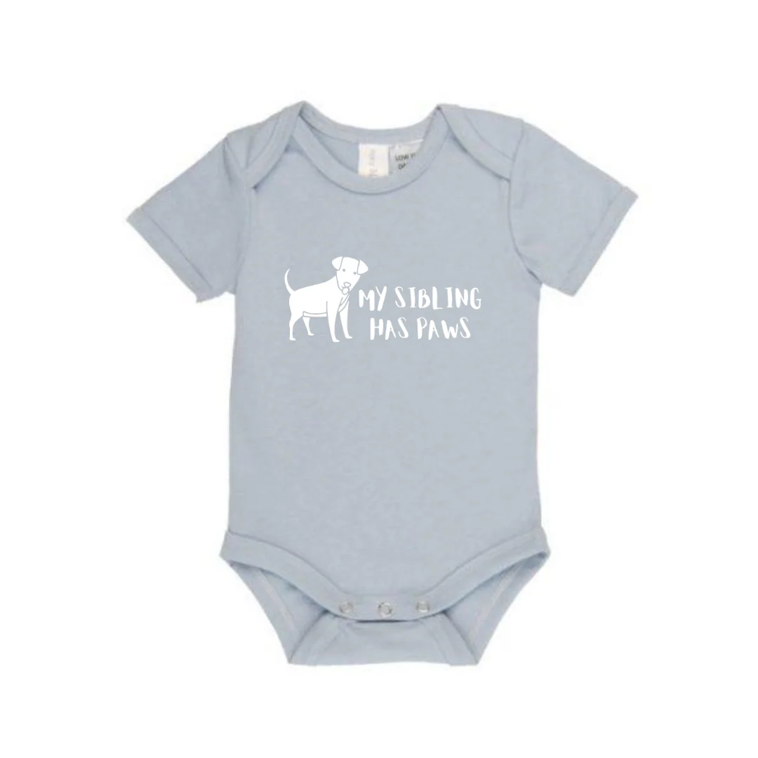 MLW By Design - Sibling Has Paws Bodysuit | Various Colours - Image 5