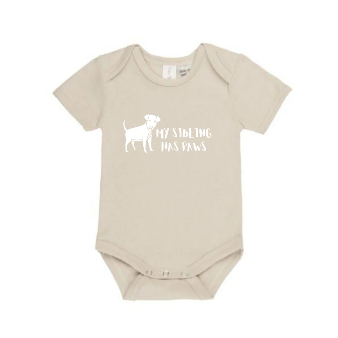 MLW By Design - Sibling Has Paws Bodysuit | Various Colours - Image 6