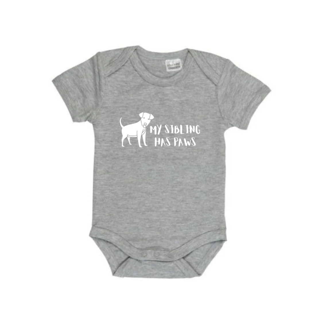 MLW By Design - Sibling Has Paws Bodysuit | Various Colours - Image 7