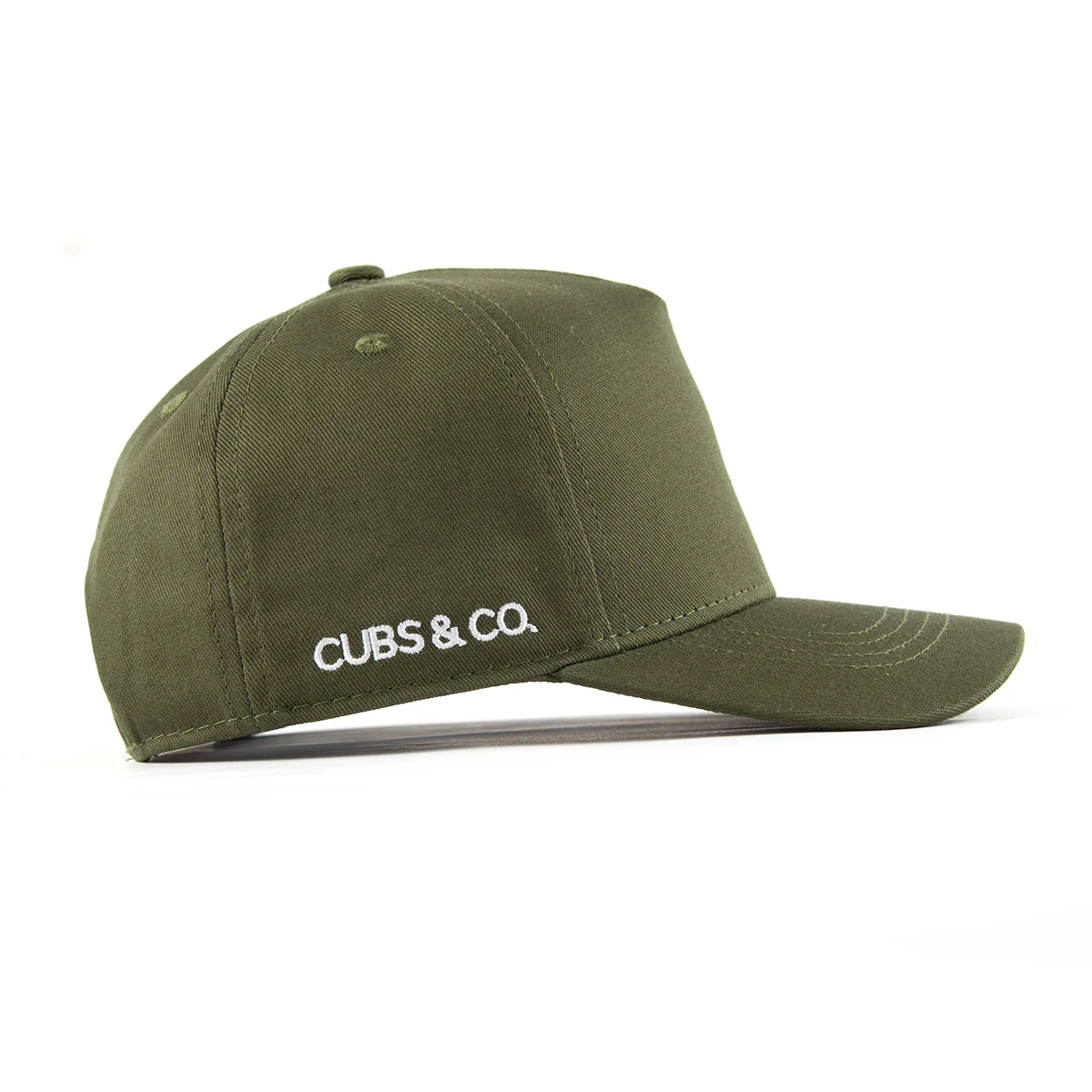 Cubs & Co - OLIVE BASEBALL CAP - Image 3