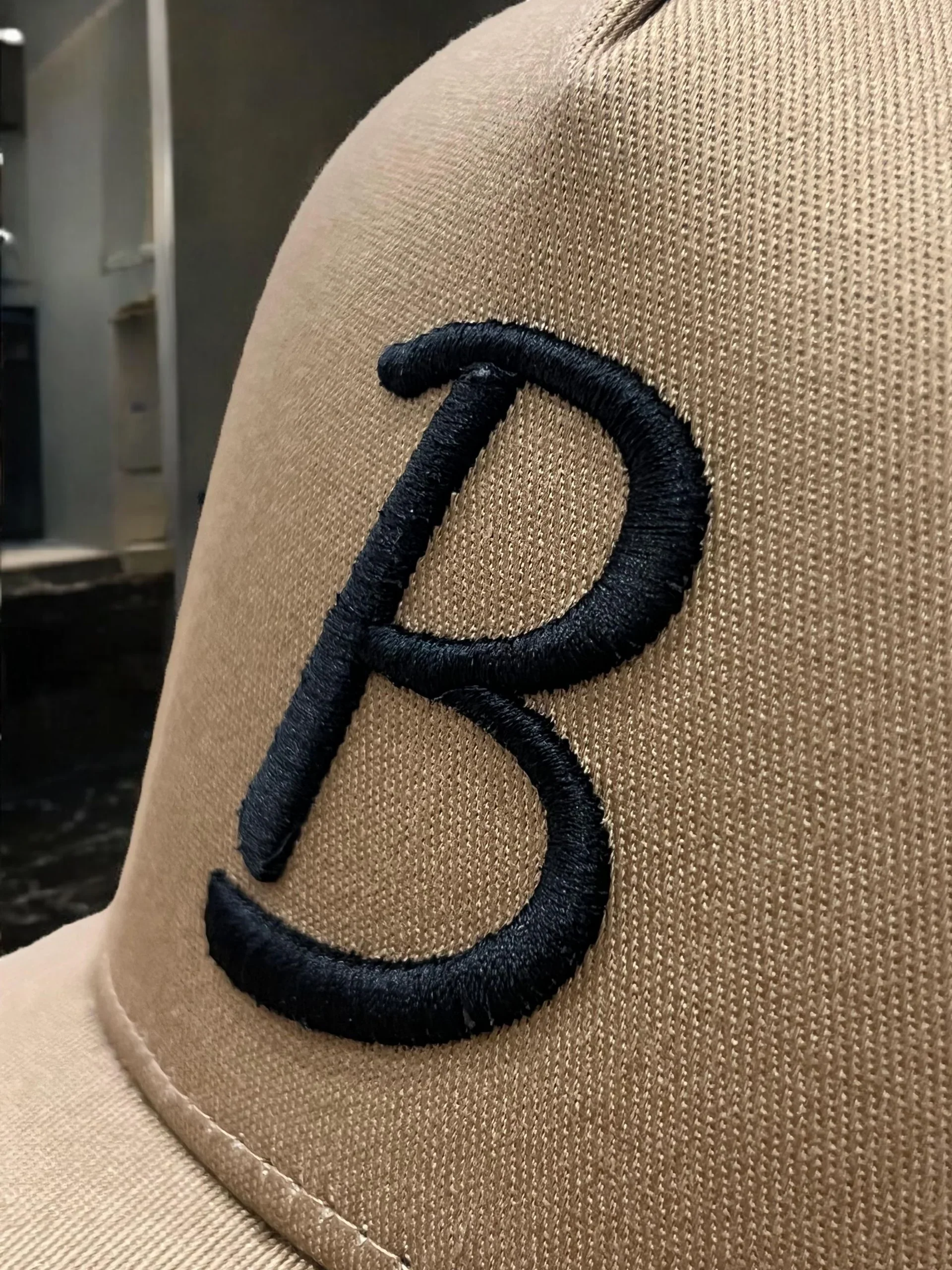 Cubs & Co - PERSONALISED Thin Font 3D INITIAL HAT | Various Colours - Image 3