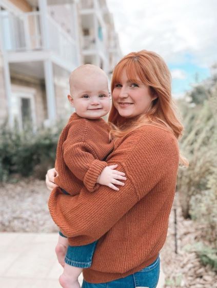 Cuddly Knit Sweater | Rust - Image 6