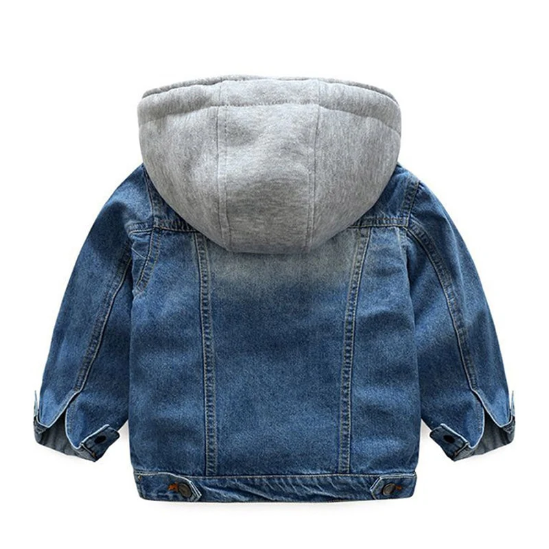 Denim Hoodie Jacket - Image 5
