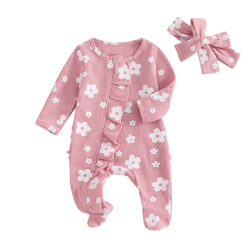 Lucille Floral Romper | Pink