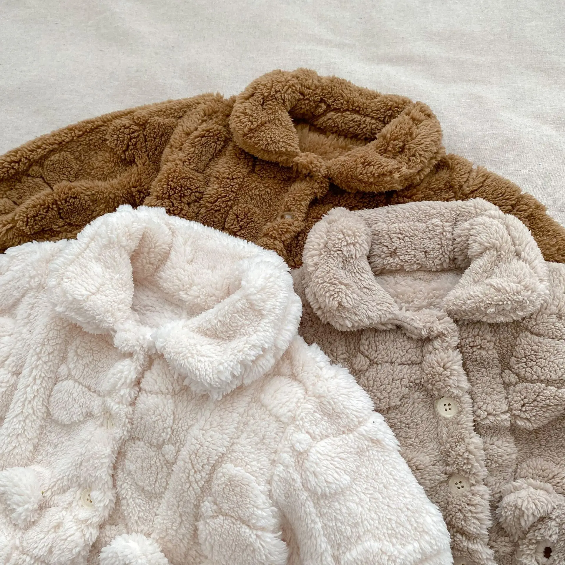 Fluffy Teddy 2 Piece Set | 3 Colours - Image 4