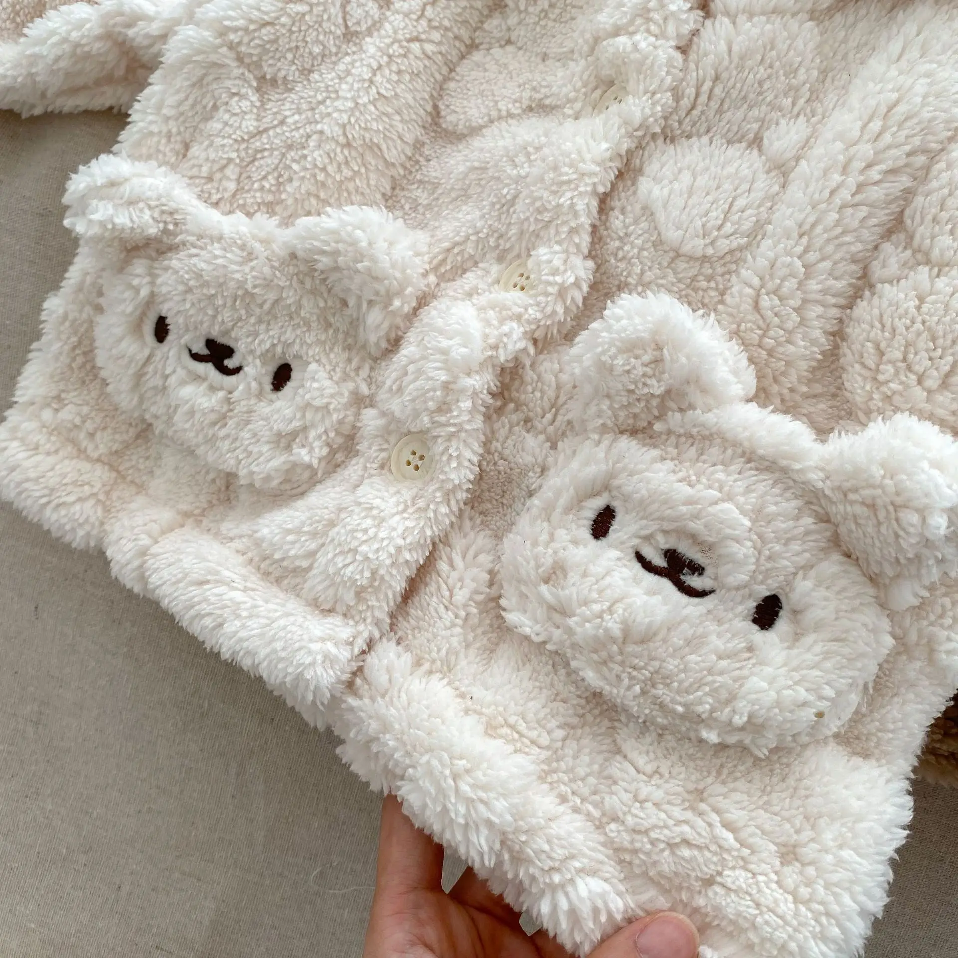 Fluffy Teddy 2 Piece Set | 3 Colours - Image 5