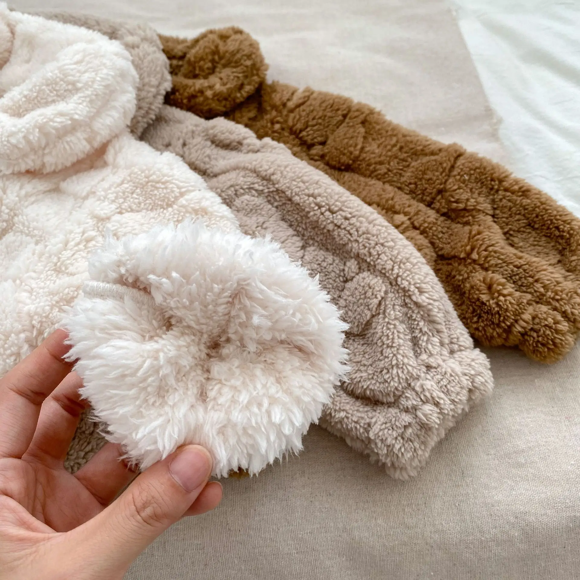 Fluffy Teddy 2 Piece Set | 3 Colours - Image 6